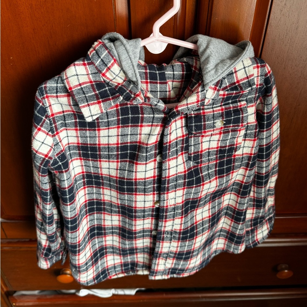 Old Navy hooded shirt